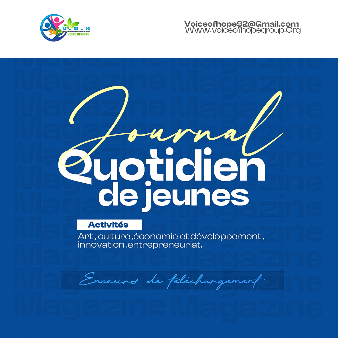 JOURNAL QUOTIDIEN DES JEUNES